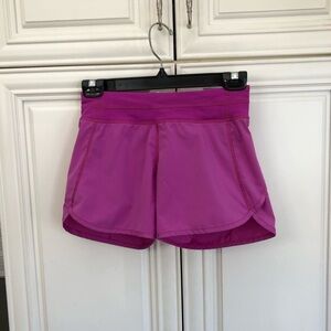 Ivivva by Lululemon lined girls shorts